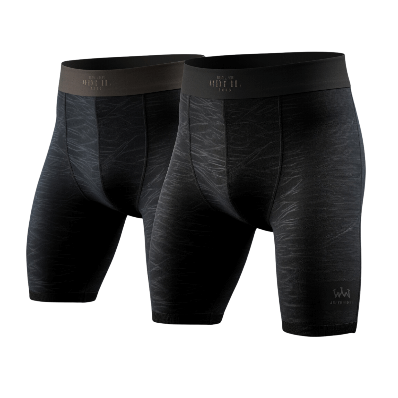 Worios Deep Black Commpression Short