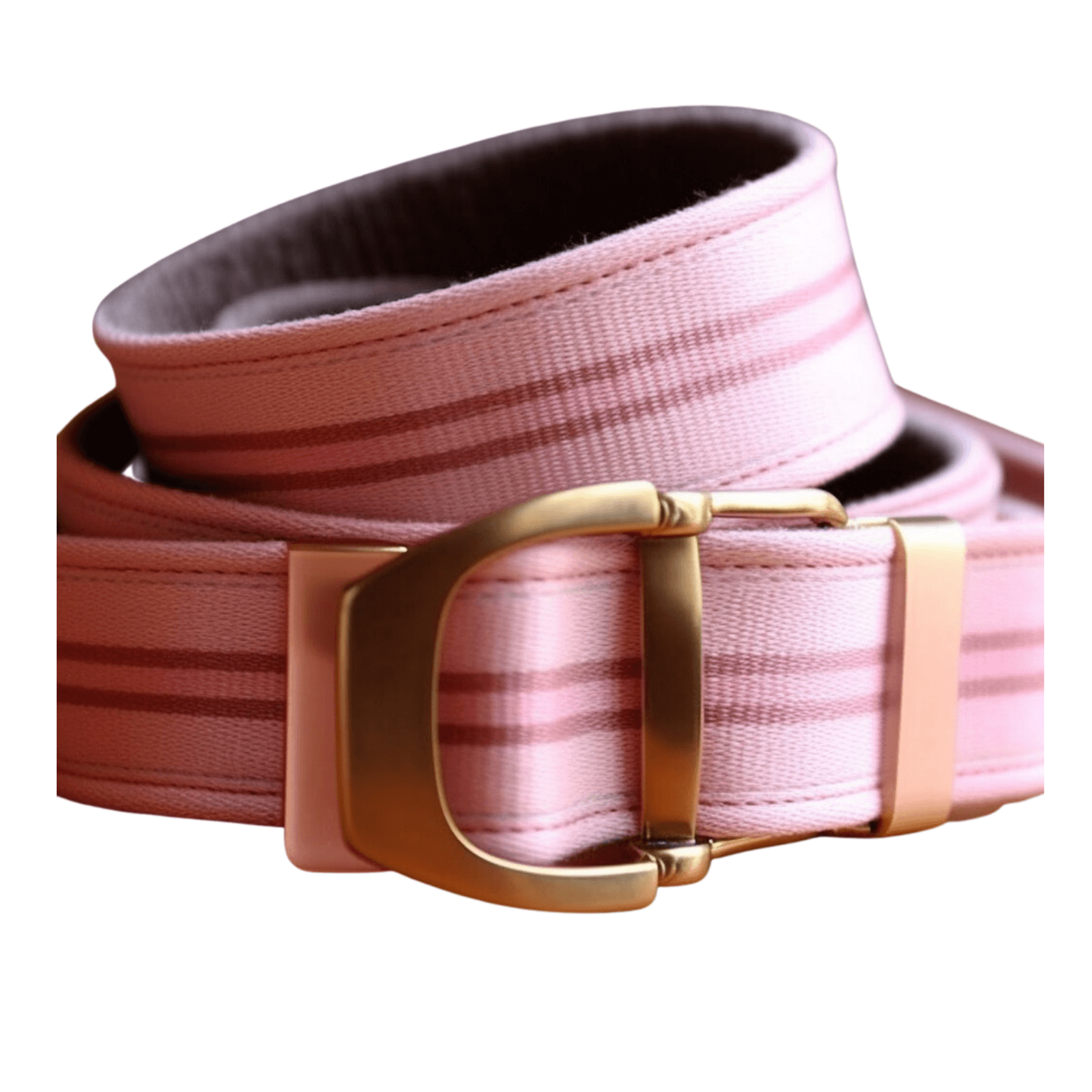 Worios Light Pink Stripe Belt